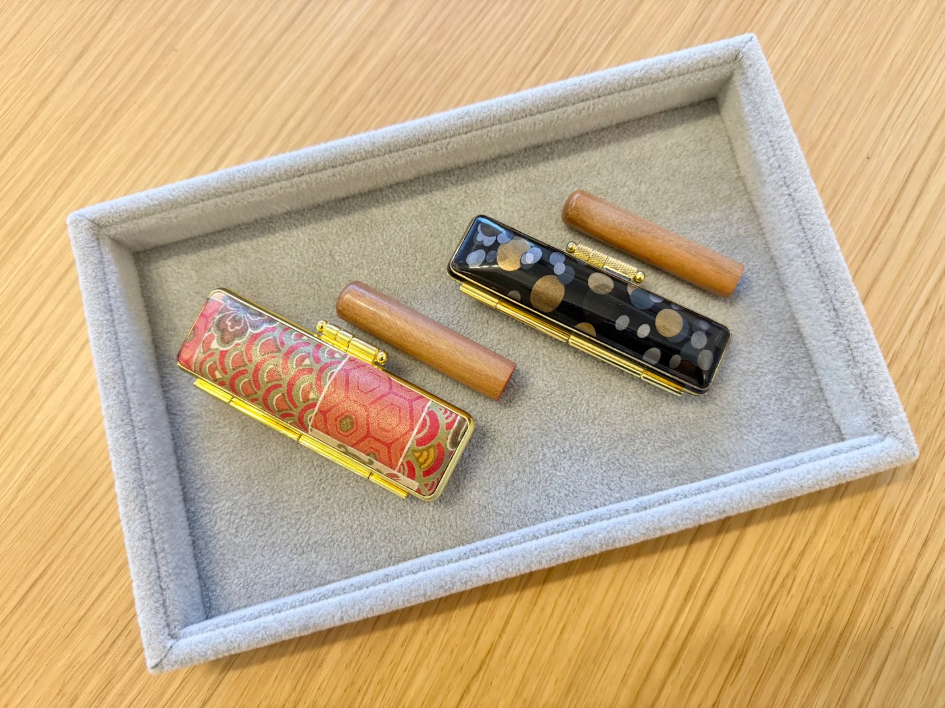 個人印鑑【実印＆銀行印：桜】